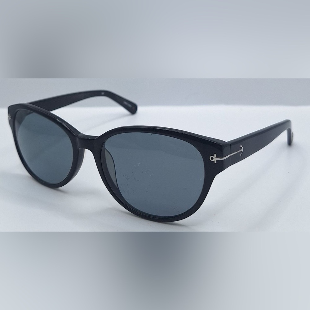 Sperry Greenwich Black Oval Sunglasses Frames Only - Picture 2 of 8